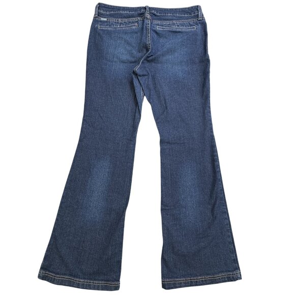 Cinch Lynden Womens Size 32/12R Blue Flared Jeans High Rise Dark Wash Cowgirl - Picture 2 of 15
